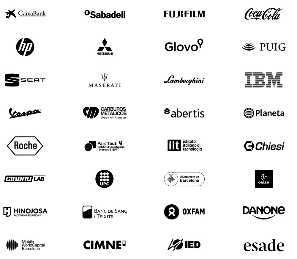 Logos clientes Drop Innovation